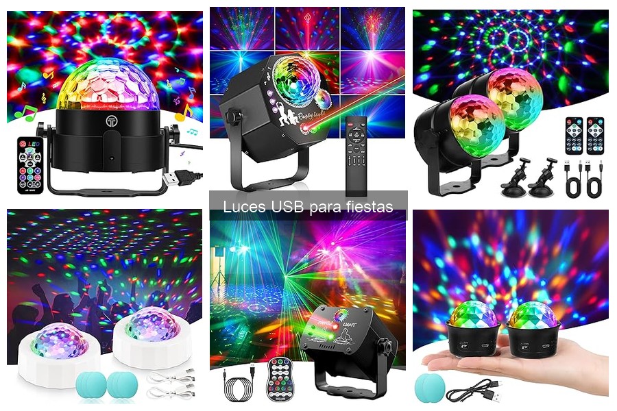 Luces USB para fiestas: ¿Qué son y cómo usarlas?