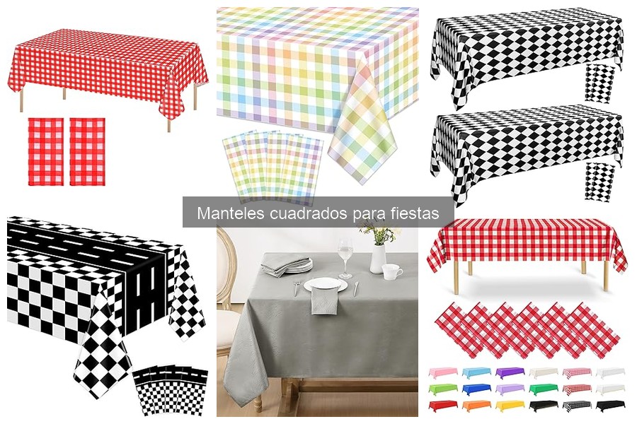 Manteles Cuadrados para Fiestas: ¿Qué Son y Cuándo Usarlos?