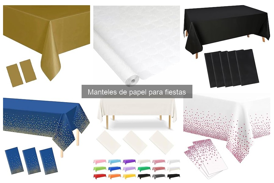 Manteles de papel sostenibles para celebraciones ecológicas