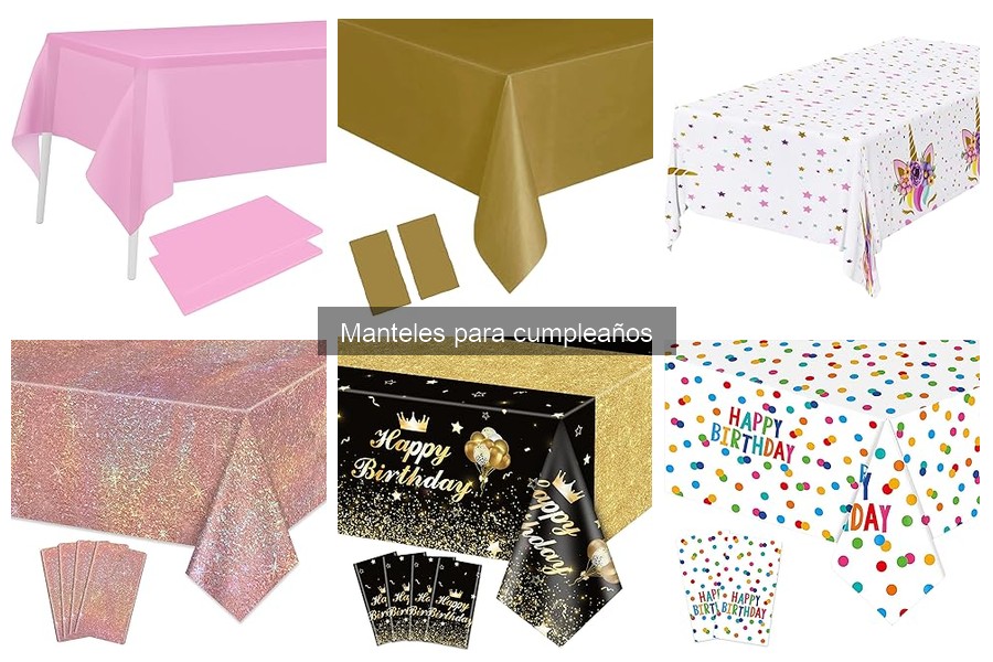Manteles para Cumpleaños Temáticos: Opiniones y Opciones