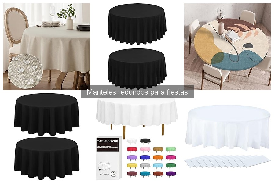 Manteles redondos desechables vs. reutilizables: ¿Cuál elegir?