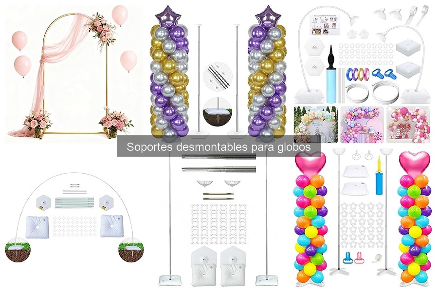Mantenimiento de Soportes Desmontables para Globos