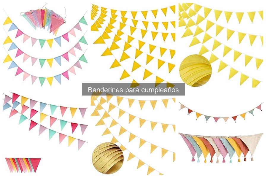 Manualidades creativas con banderines sobrantes de fiesta