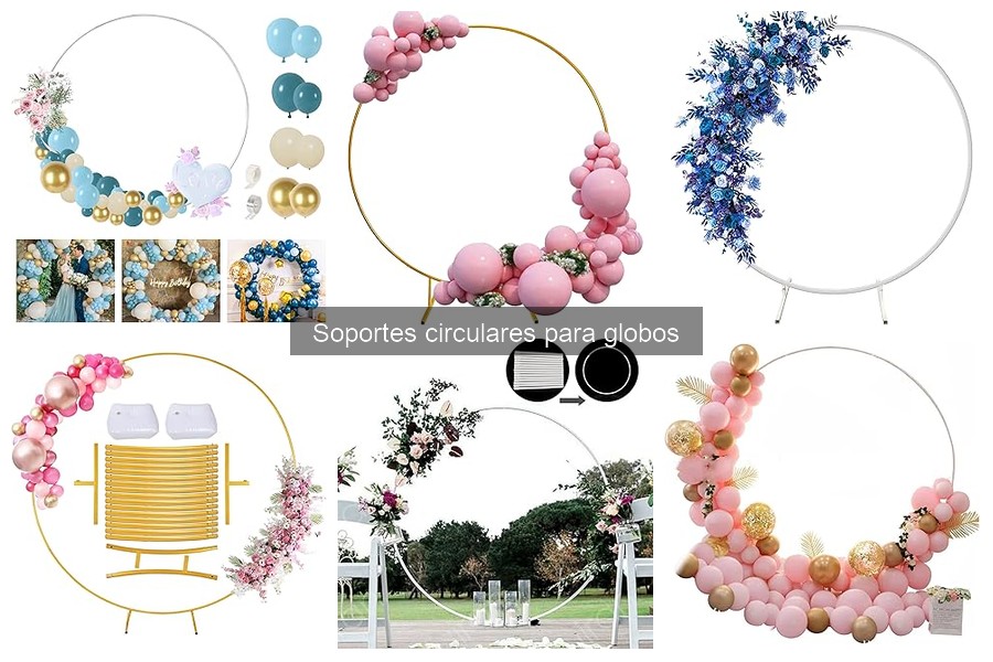 Materiales de Soportes Circulares para Globos: Guía Completa