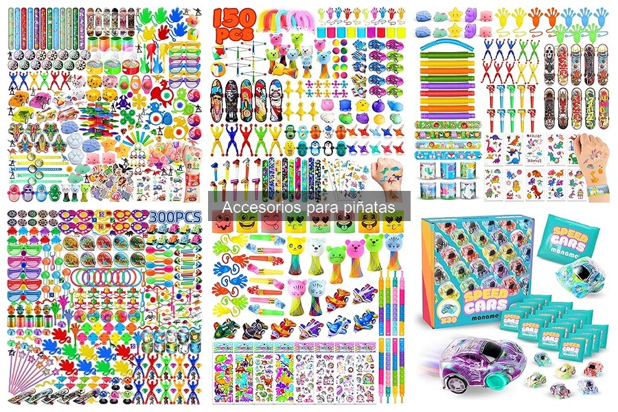 Materiales Duraderos para Accesorios de Piñatas