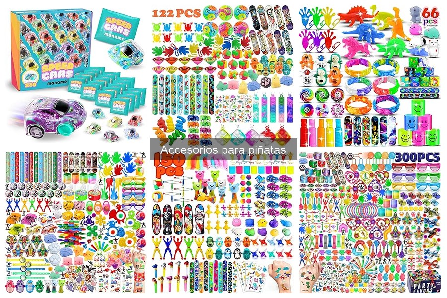 Mejores accesorios para piñatas: comparativa de opciones