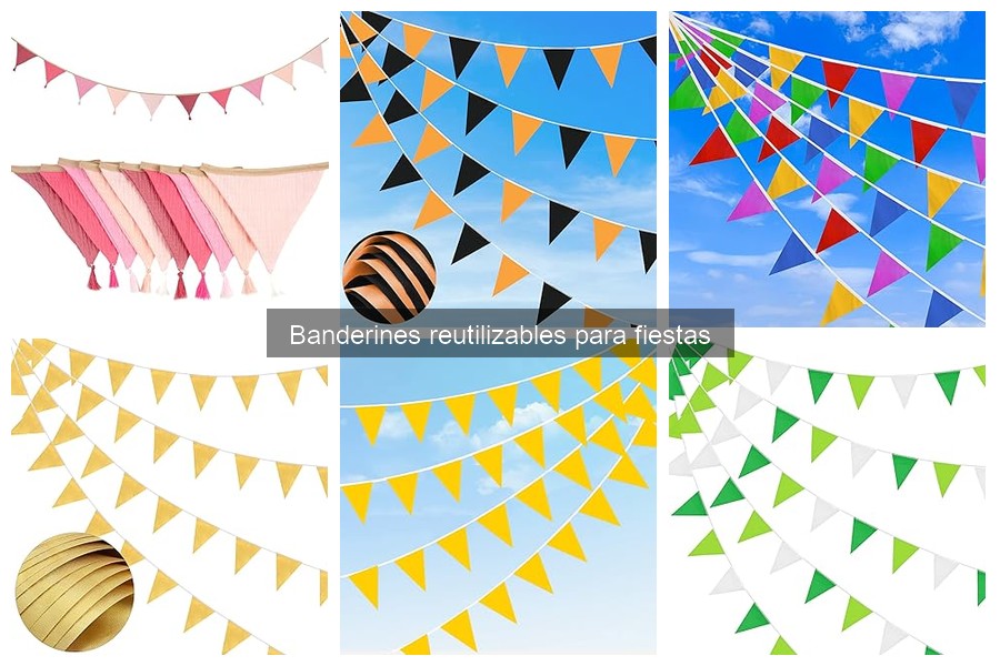 Mejores banderines reutilizables para cumpleaños en 2023