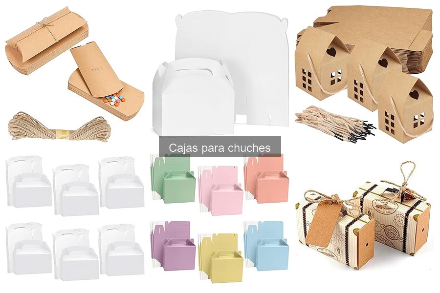 Mejores cajas para chuches en cumpleaños para tus fiestas