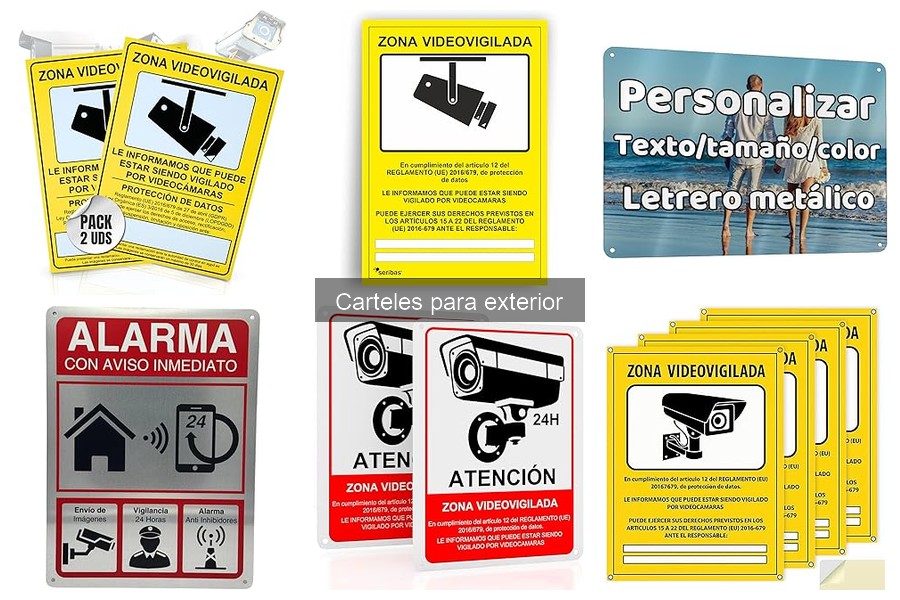 Mejores carteles para cumpleaños al aire libre