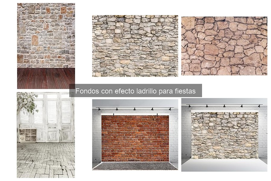 Mejores fondos ladrillo para fiestas de cumpleaños