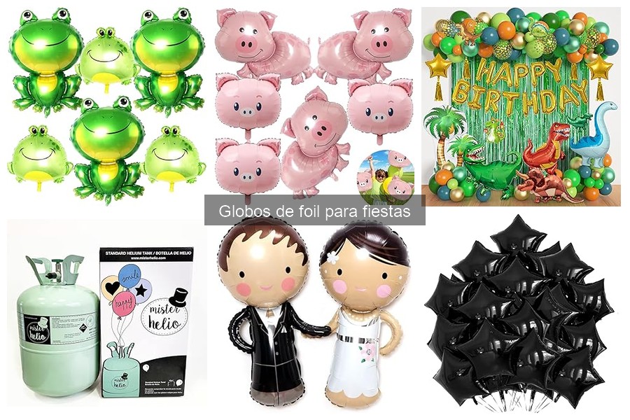 Mejores globos de foil para cumpleaños: guía de selección