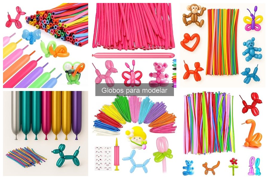 Mejores globos para modelar en fiestas infantiles