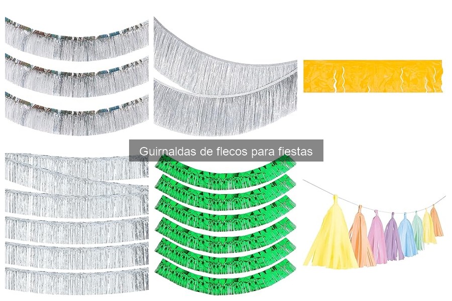 Mejores guirnaldas de flecos para cumpleaños en 2023