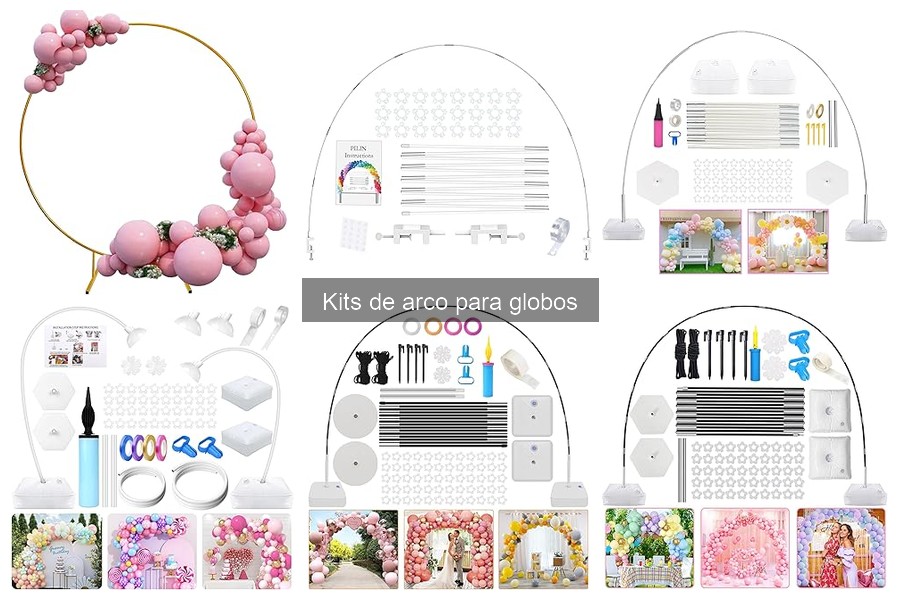 Mejores kits de arco para globos para cumpleaños: comparación