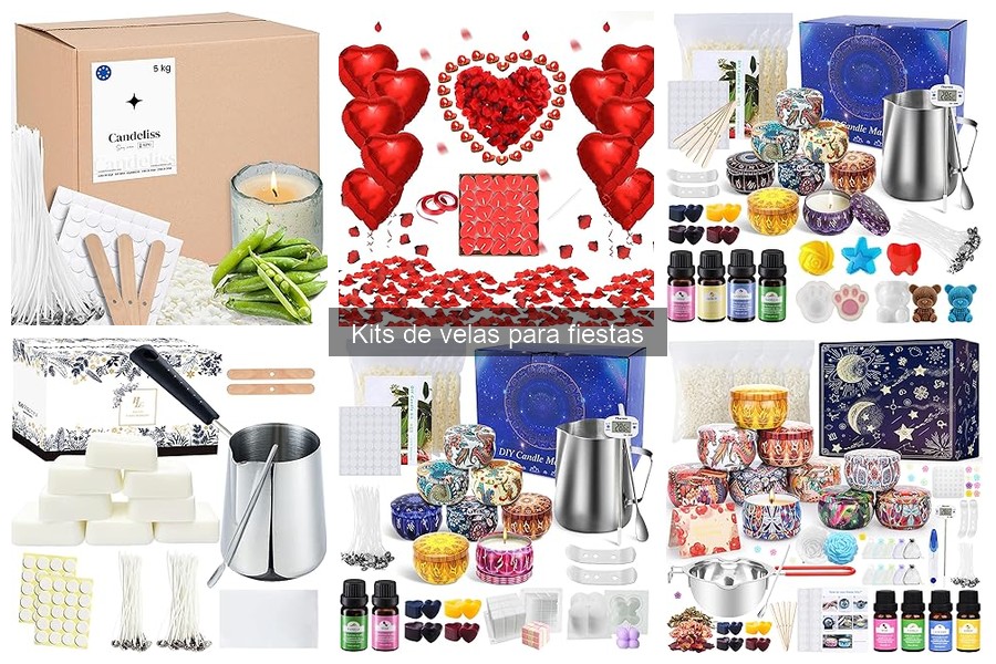 Mejores kits de velas para cumpleaños: comparativa y guía