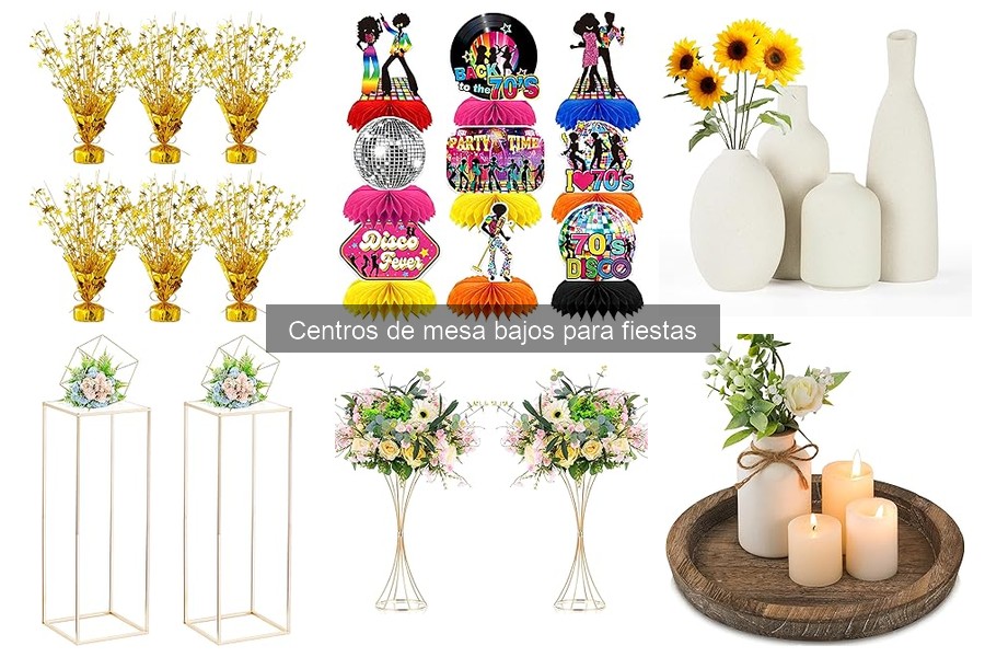 Mejores lugares para comprar centros de mesa bajos a buen precio