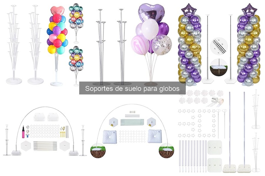 Mejores lugares para comprar soportes de suelo para globos