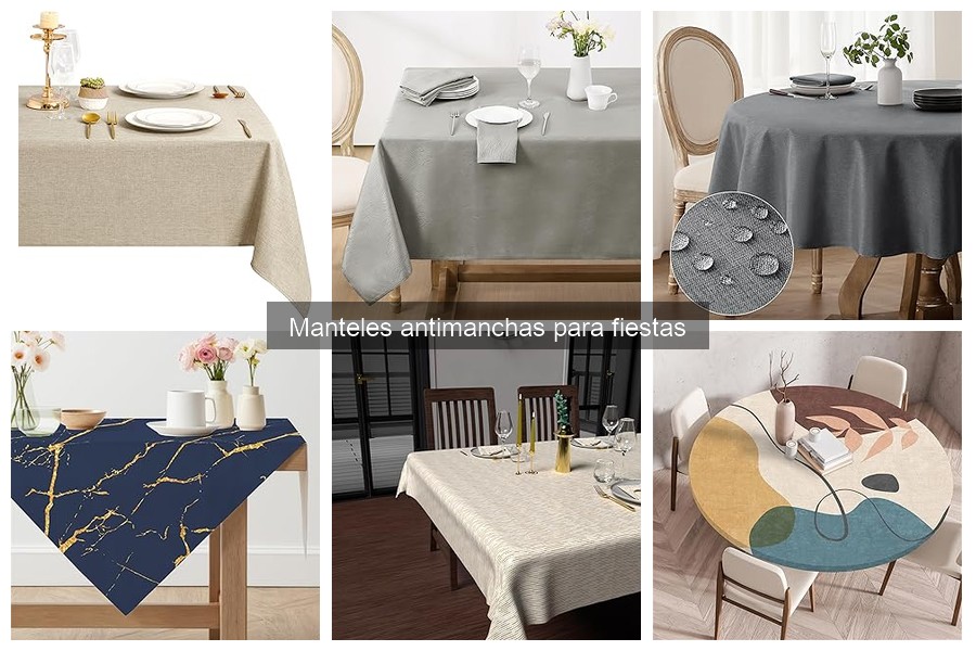 Mejores manteles antimanchas para fiestas de cumpleaños
