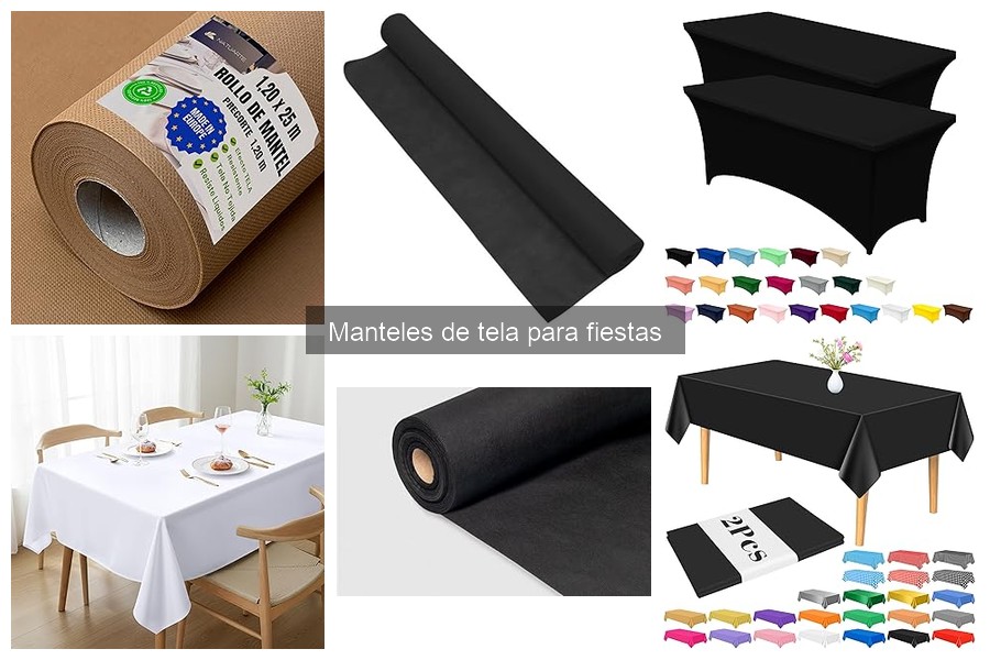 Mejores manteles de tela para bodas: comparativa 2023