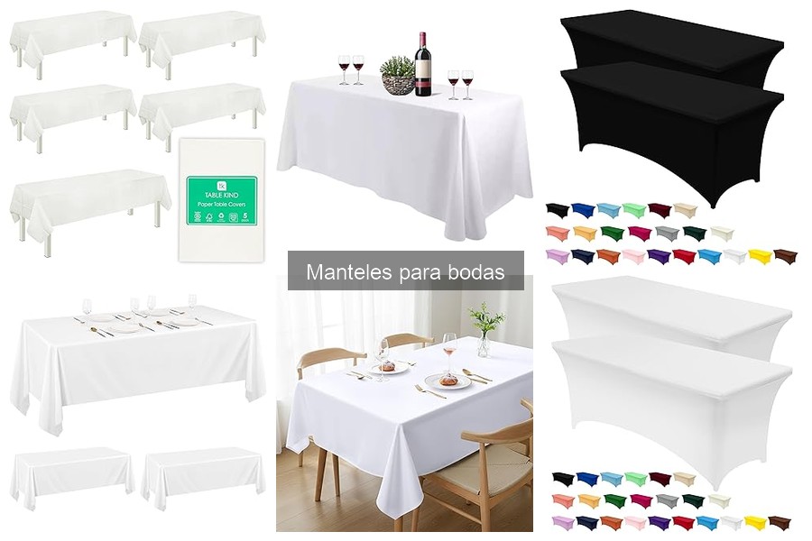 Mejores manteles para bodas rústicas: comparativa 2023