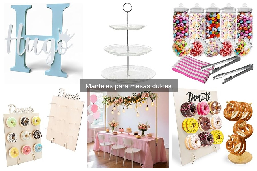 Mejores manteles para mesas dulces: guía de compra