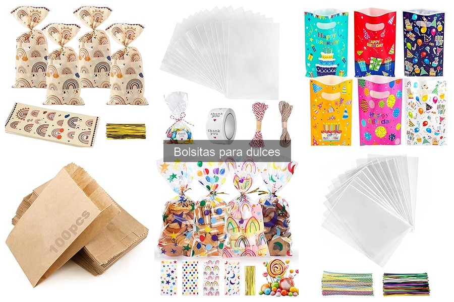 Mejores marcas de bolsitas para dulces: comparativa