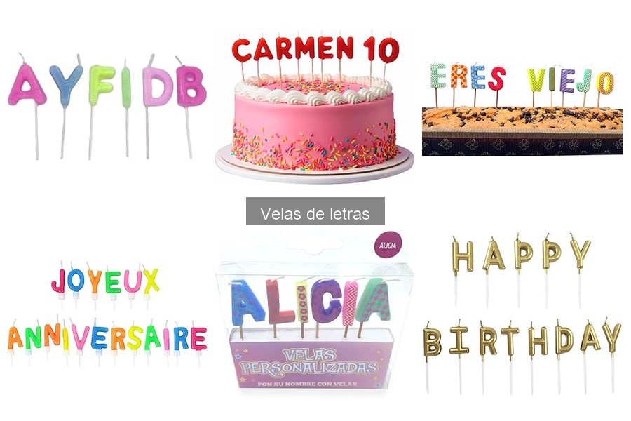Mejores materiales para velas de letras: seguridad y presentación