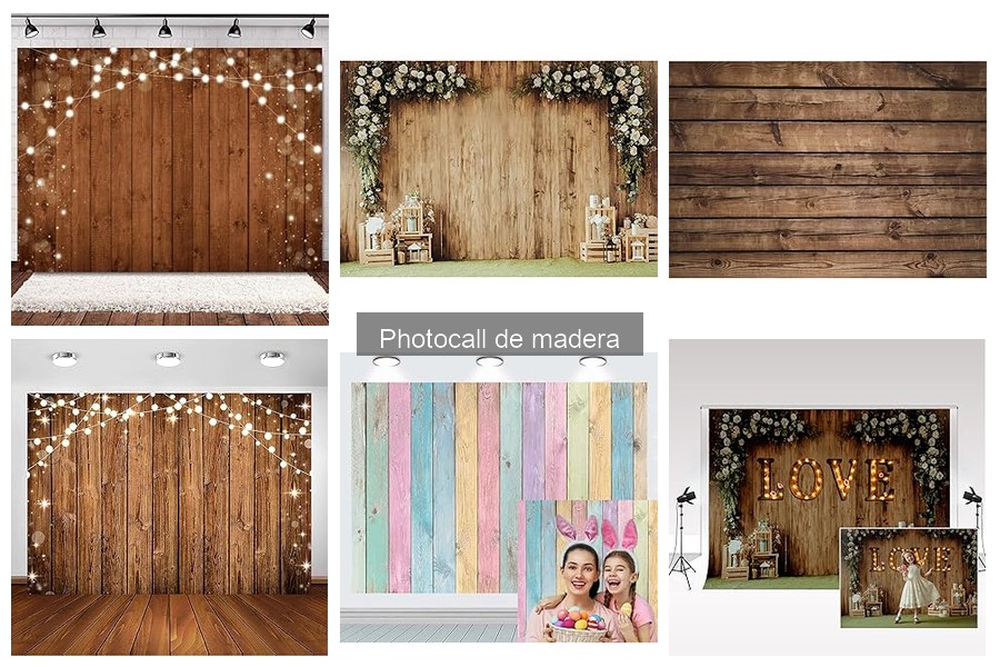 Mejores photocalls de madera para bodas: ¡Ideas únicas!
