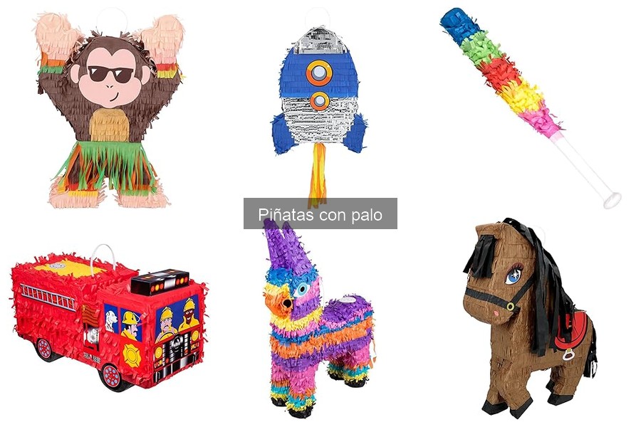 Mejores piñatas con palo para cumpleaños: Comparativa 2023