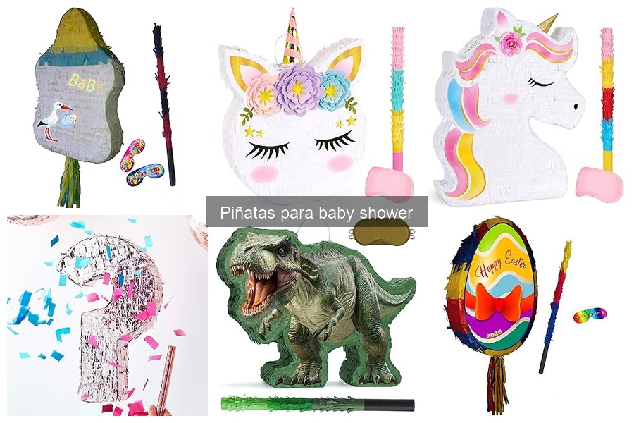 Mejores piñatas para baby shower 2023: Comparativa de estilos