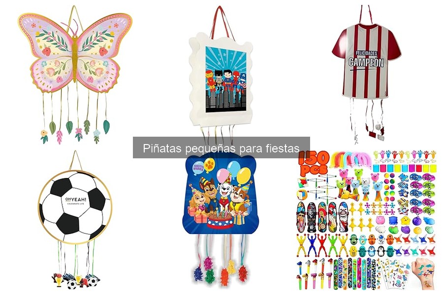 Mejores piñatas pequeñas para cumpleaños: Comparativa 2023