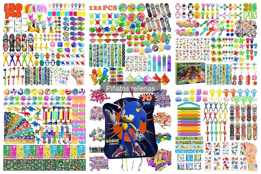 Mejores piñatas rellenas para cumpleaños de niños