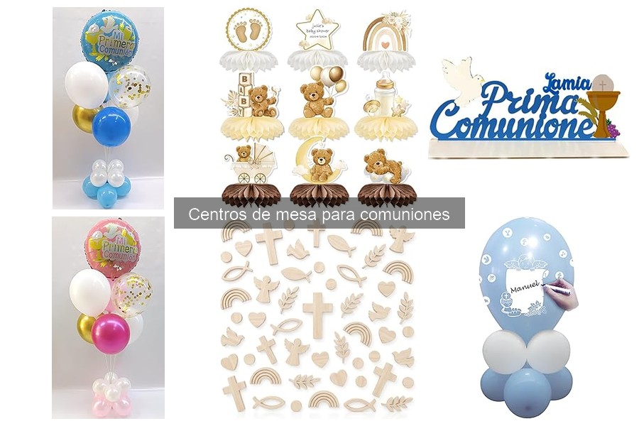 Mejores Proveedores de Centros de Mesa para Comuniones