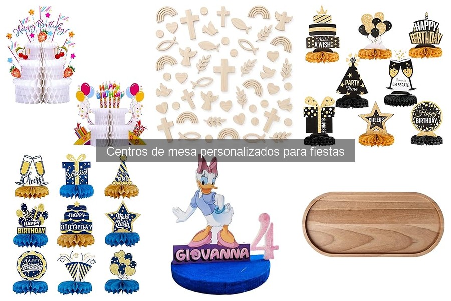 Mejores proveedores de centros de mesa personalizados para fiestas