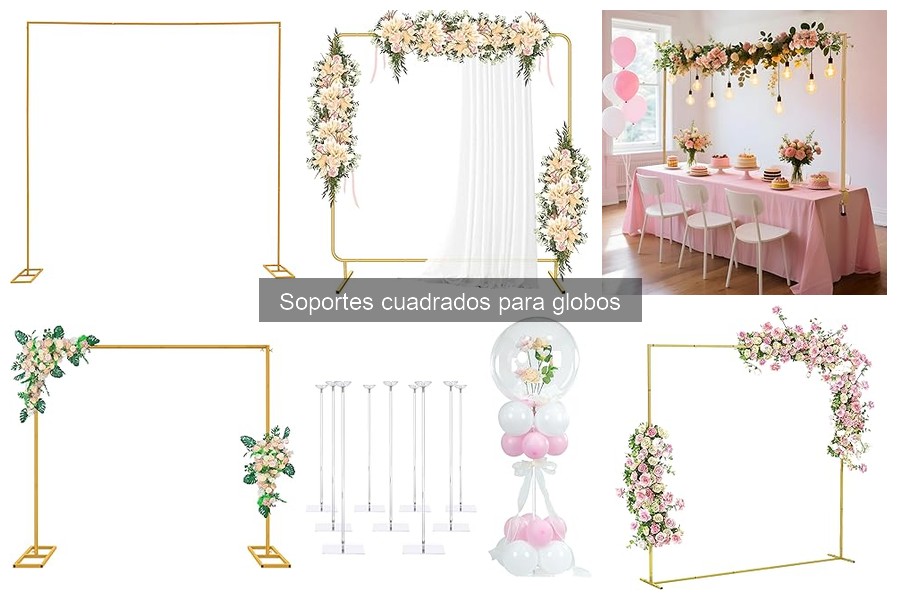 Mejores soportes cuadrados para globos en 2023: Comparativa