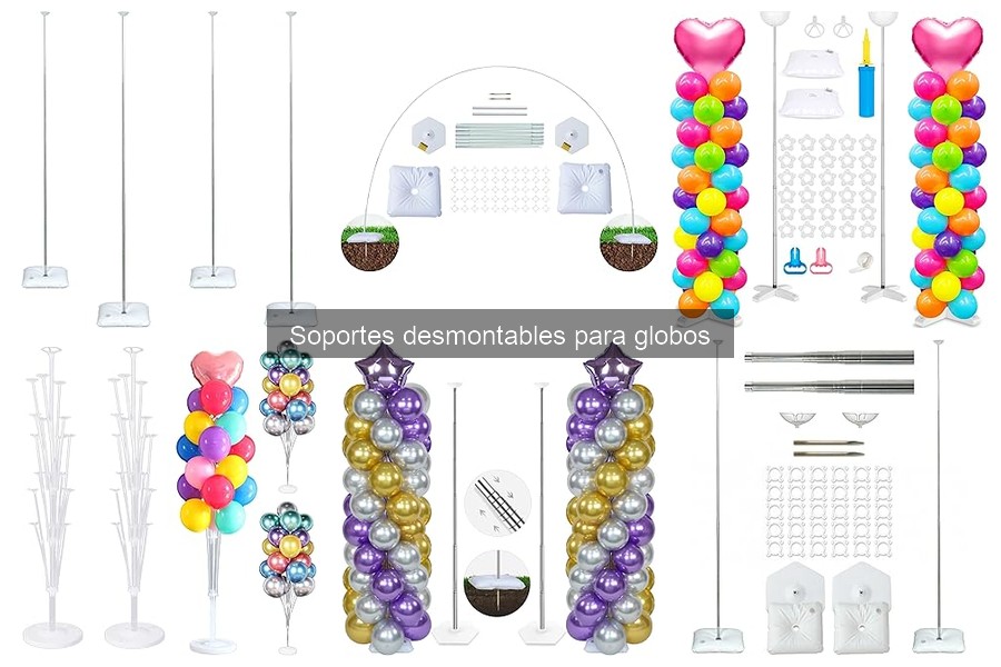 Mejores soportes desmontables para globos en el mercado