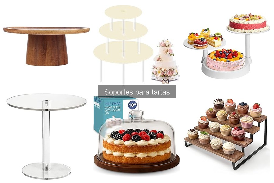 Mejores soportes para tartas en Amazon: Comparativa 2023