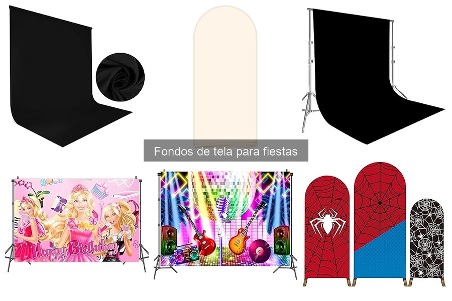 Mejores tiendas en línea para fondos de tela para fiestas