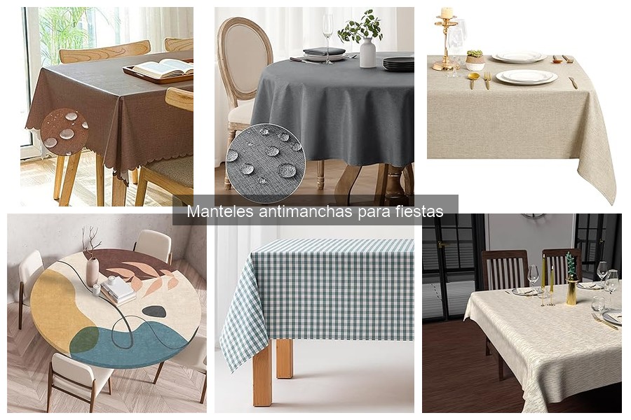 Mejores tiendas para comprar manteles antimanchas baratos