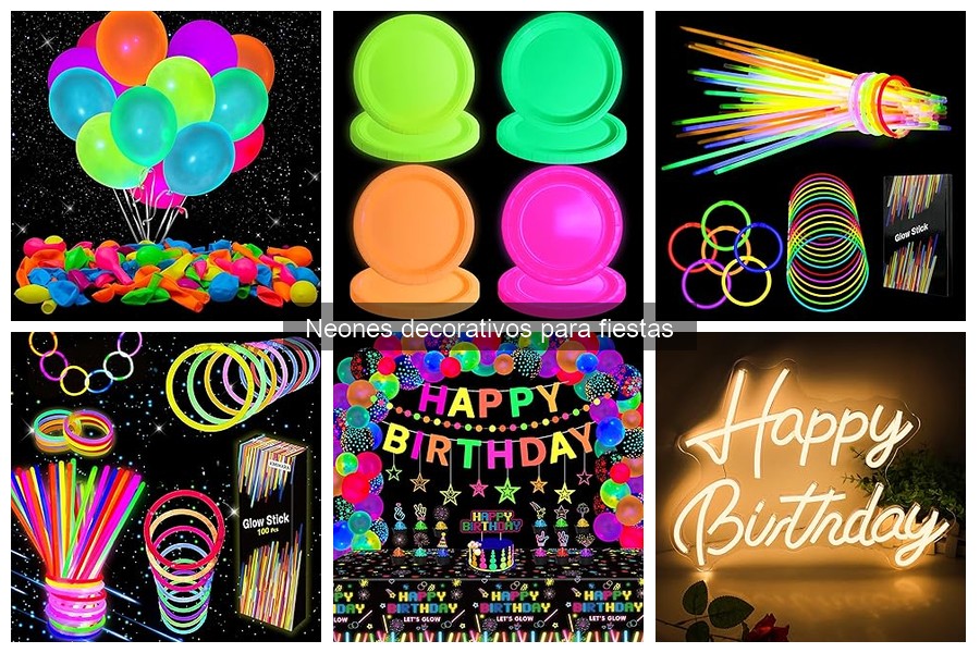 Neones Decorativos para Fiestas: ¿Qué Son y Por Qué Usarlos?