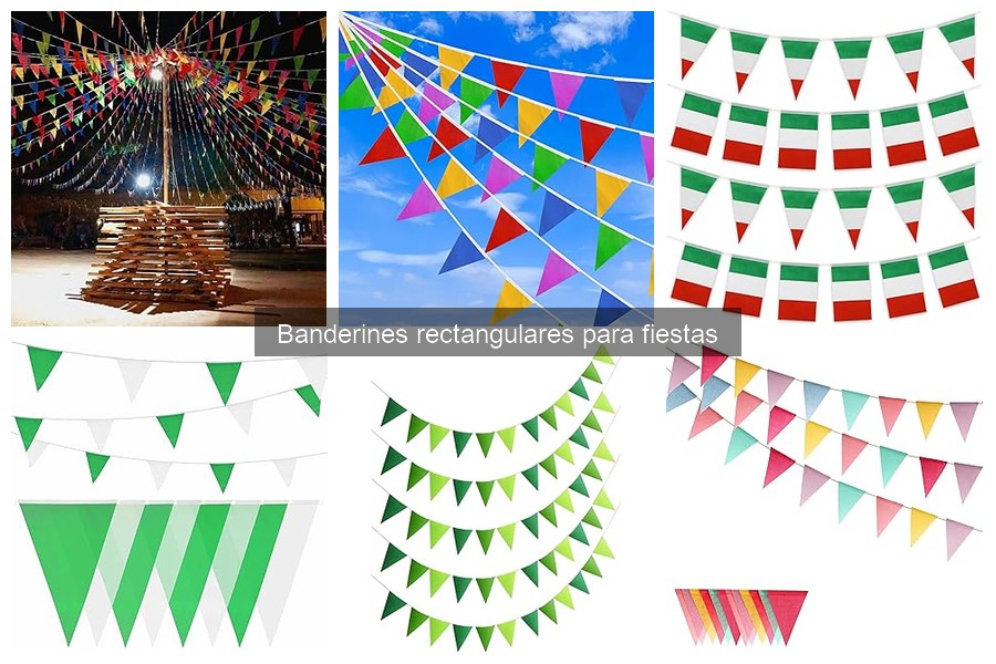 Ofertas en Banderines Rectangulares para Fiestas ¡Ahorra Hoy!