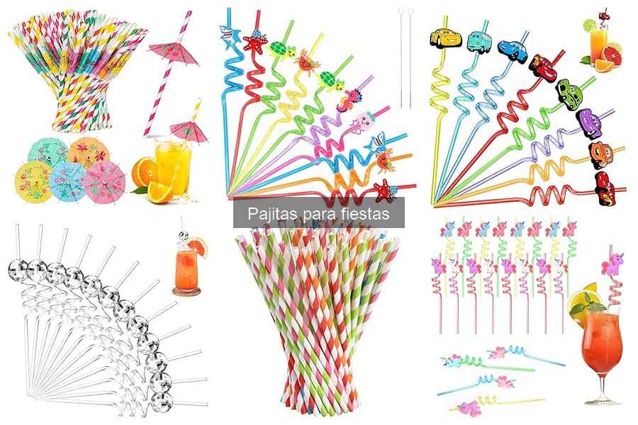 Ofertas en Pajitas para Fiestas: ¡Descuentos Imperdibles!