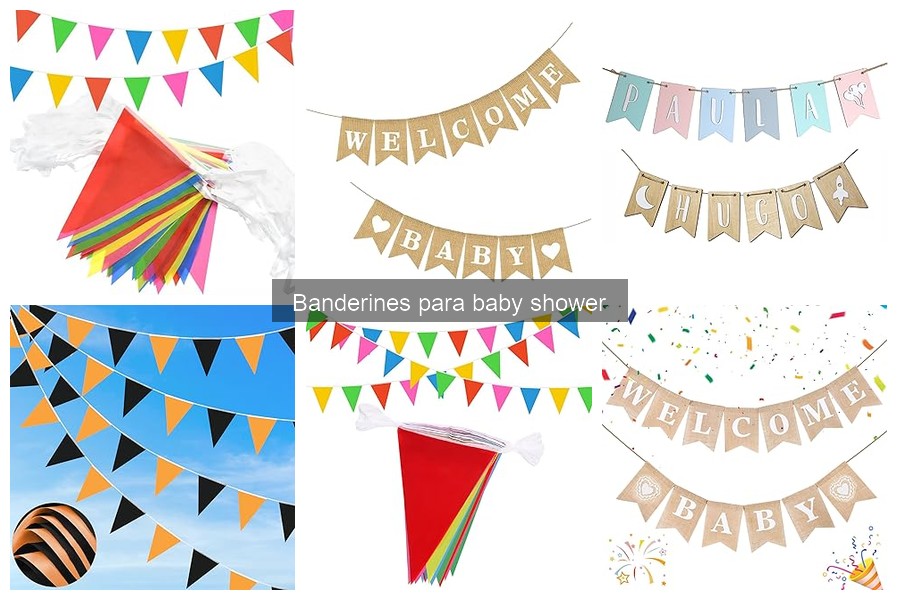 Ofertas y descuentos en banderines para baby shower