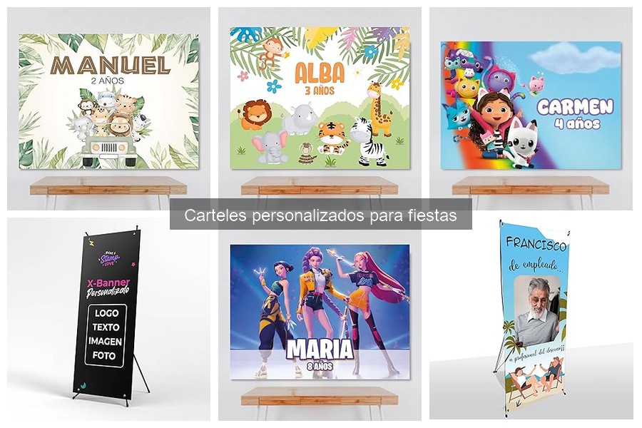 Ofertas y Precios en Carteles Personalizados para Fiestas