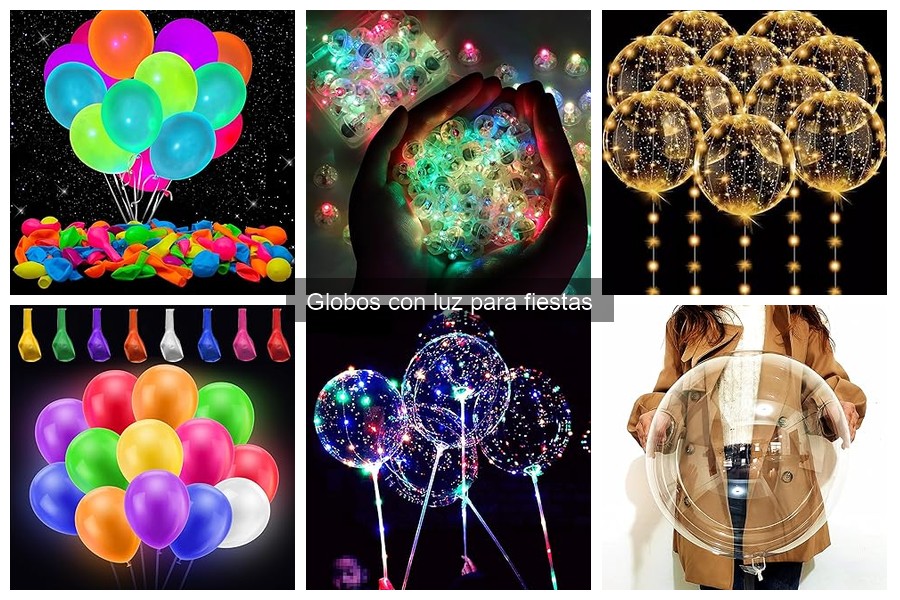 Ofertas y precios en globos con luz para fiestas