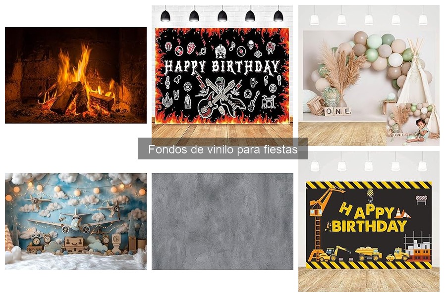 Opiniones de Fondos de Vinilo para Fiestas y Eventos