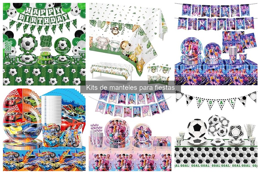 Opiniones sobre kits de manteles para fiestas populares