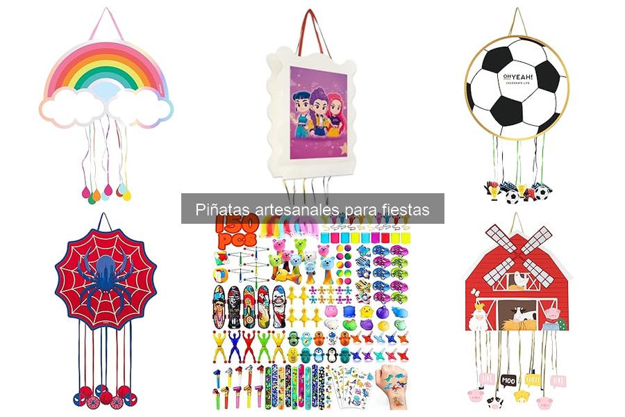 Opiniones sobre piñatas artesanales: comparativa de marcas