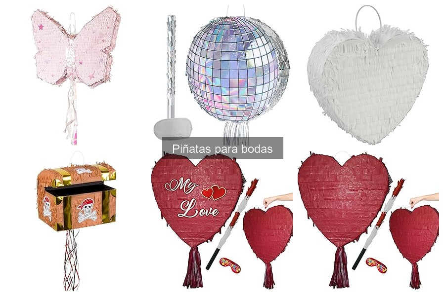 Opiniones sobre Piñatas para Bodas en Diferentes Estilos