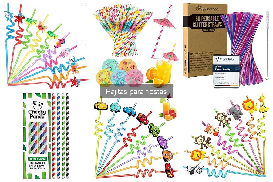 Pajitas Personalizadas para Eventos Especiales: Guía de Compra